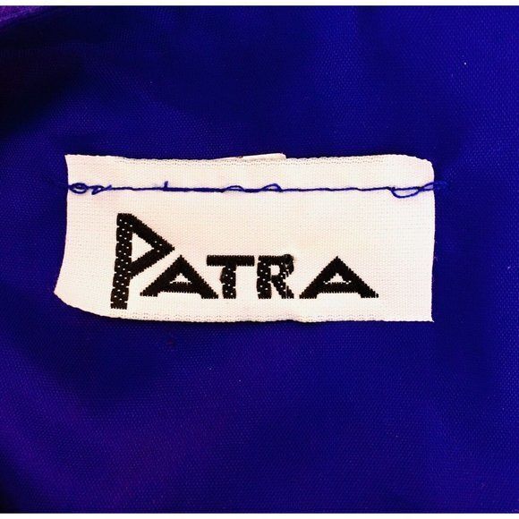 VTG 90s Patra Colorful Chiffon Puff Sleeve Floral Popcorn Buttoned Blouse Jacket - Picture 10 of 10